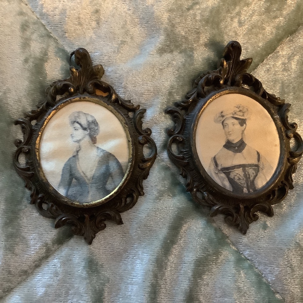 Vintage Silk Cameos